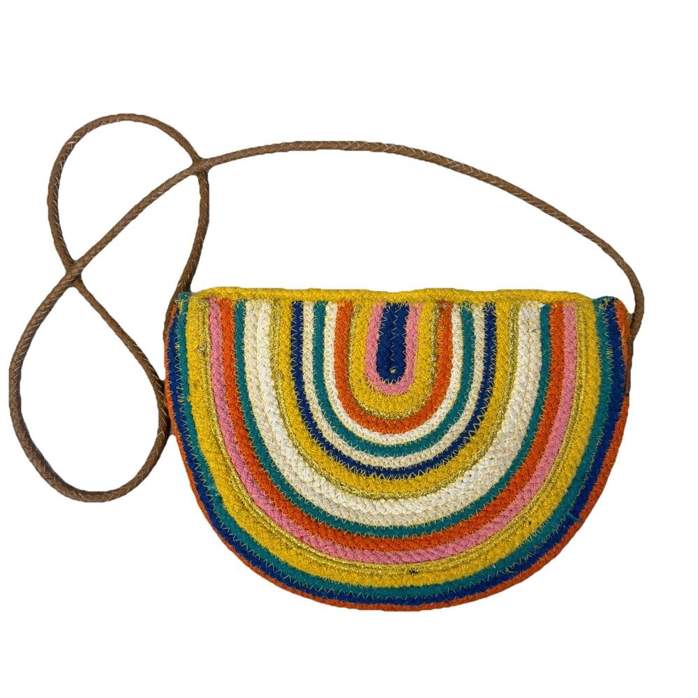 American Eagle Rainbow Purse Crossbody Bag Rainbow Colors